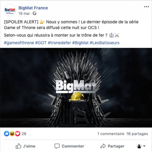 Réseaux sociaux Big Mat