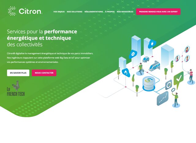 Site Web Green Alternative Citron