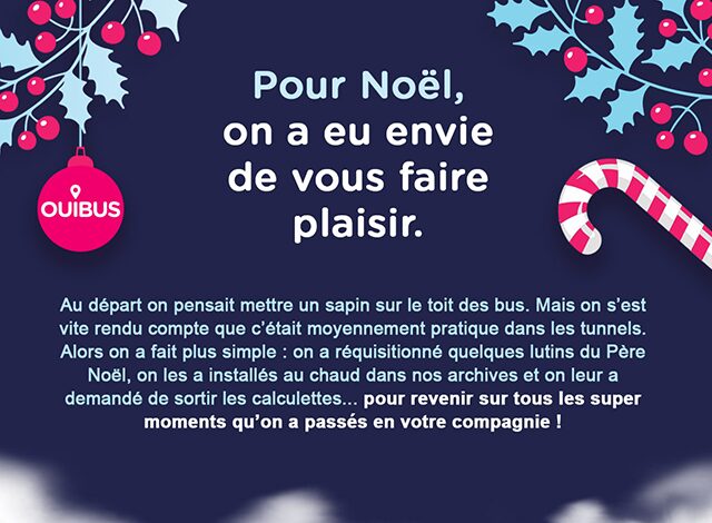 Newsletter Ouibus