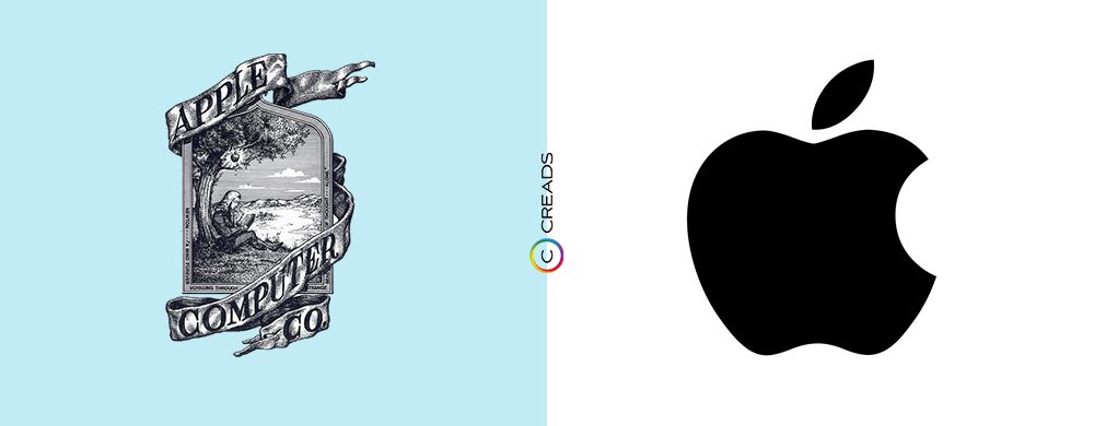 évolution logo Apple