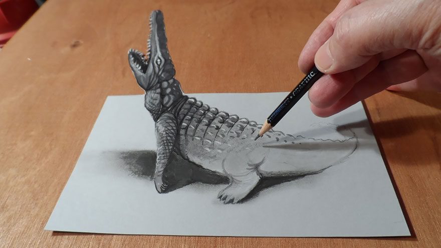 Top 10 des illustrations 3D au crayon les plus incroyablesv