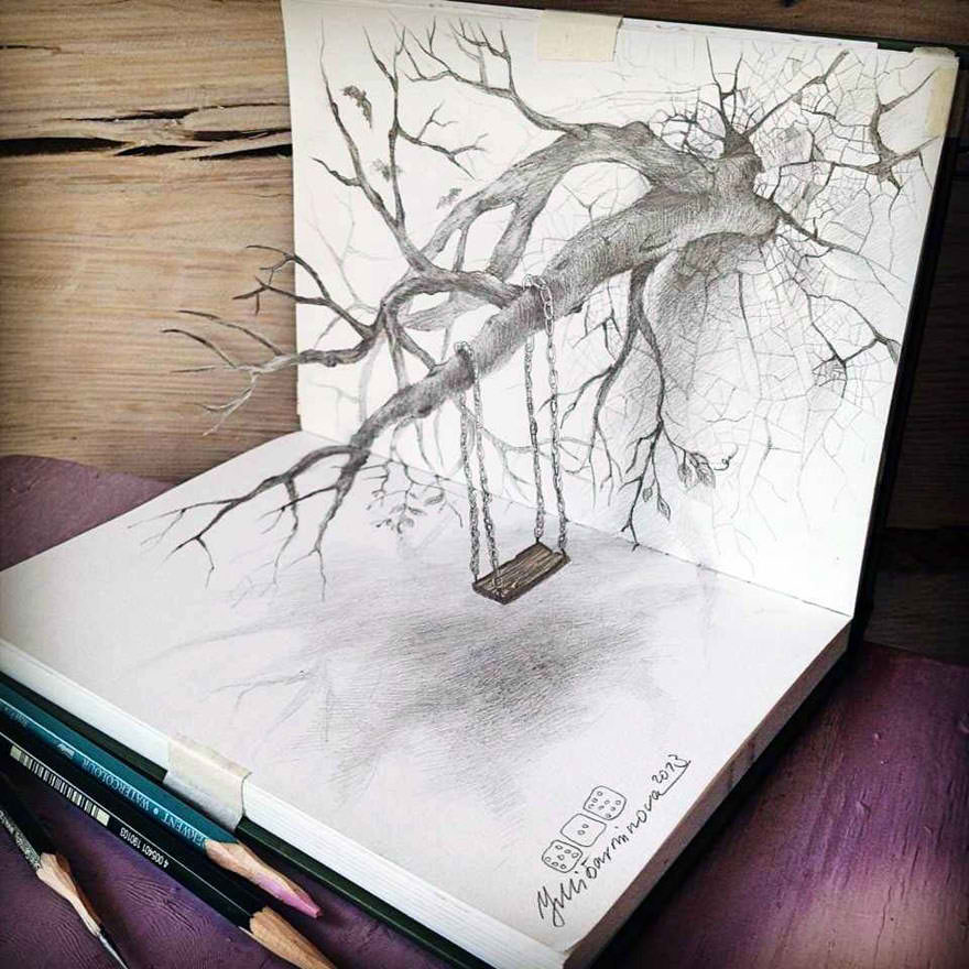 Top 10 des illustrations 3D au crayon les plus incroyables