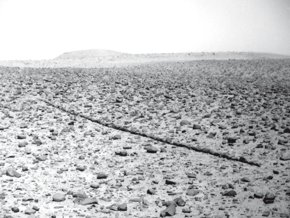 Le travail créatif de magik le long du fleuve Oued Drâa