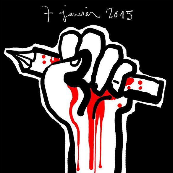 Rendons hommage à la liberté créative : JesuisCharlie