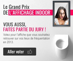 Découvrez les 10 finalistes du Grand Prix de l&#039;Affichage Indoor