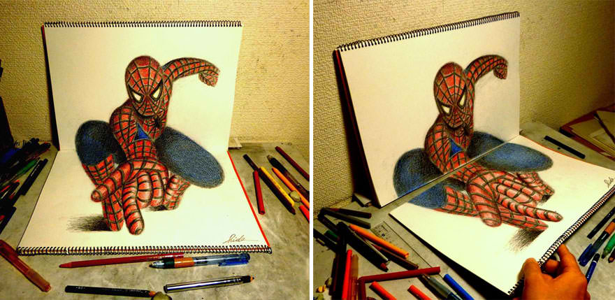 Top 10 des illustrations 3D au crayon les plus incroyablesv