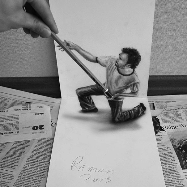 Top 10 des illustrations 3D au crayon les plus incroyables