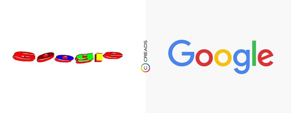 évolution logo Google
