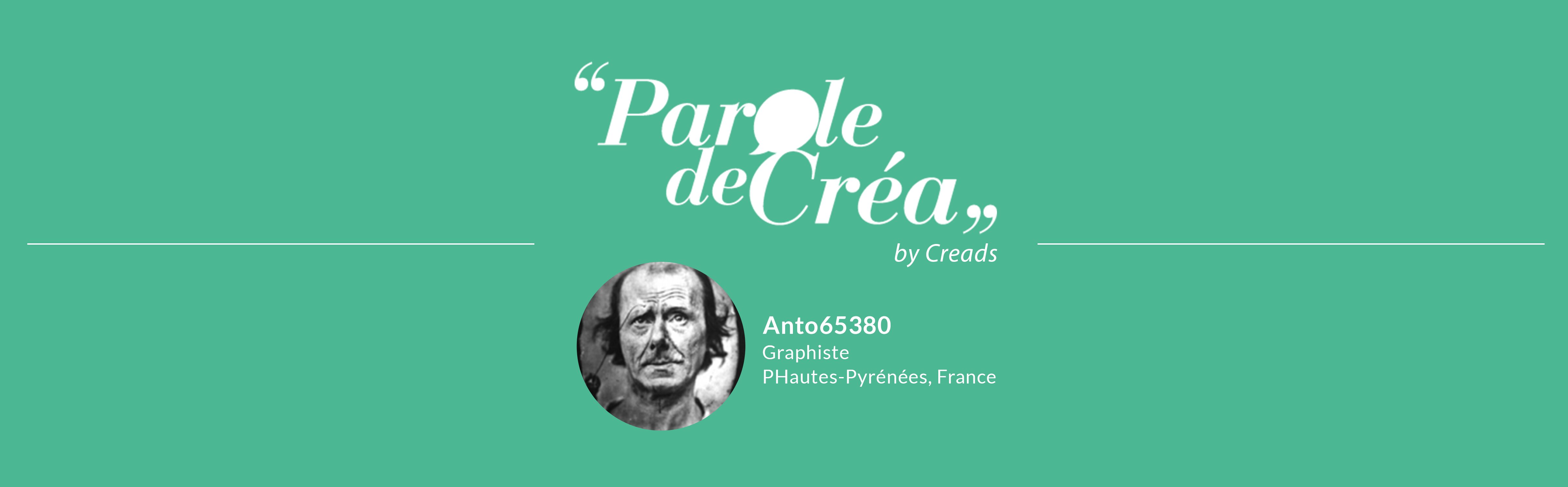 Paroles de Créa - Découvrez l&#039;interview de @Anto65380 !