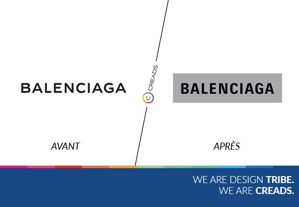 nouveau logo Balenciaga