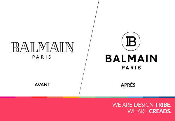 nouveau logo balmain