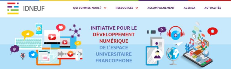 Creads réalise le design du site IDNEUF !