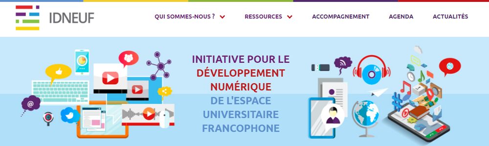 Creads réalise le logo et le webdesign d&#039;IDNEUF !