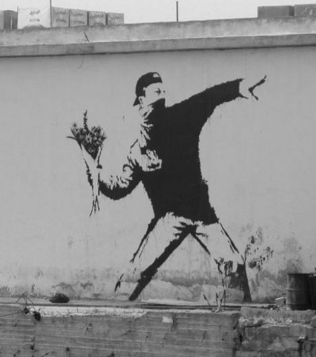 Banksy - street art - creads