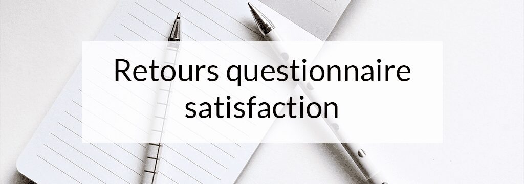 Retours questionnaire CREADS