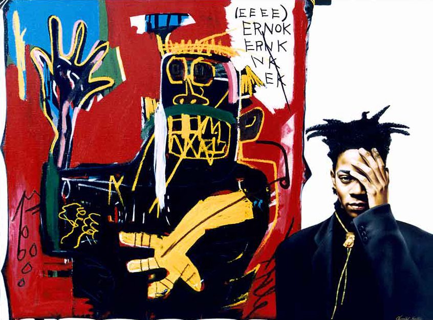 Un artiste peintre Jean-Michel Basquiat que Kregrafika apprécie tout particulièrement 