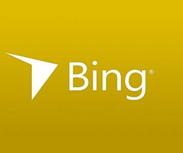 Concept de logo de Bing