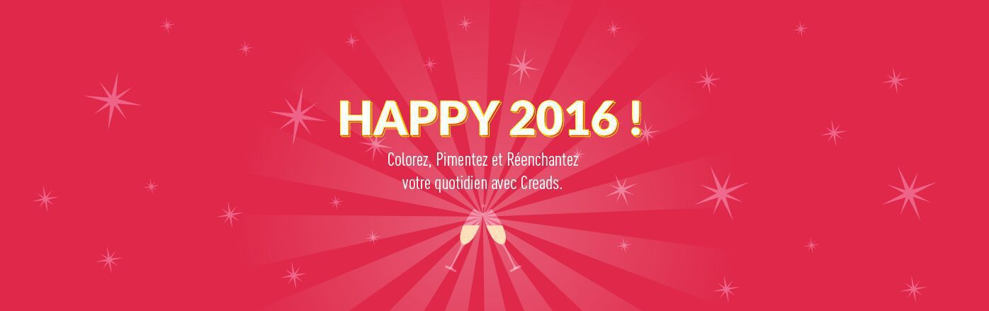 Happy 2016 ! Découvrez nos 5 fonds d’écran !