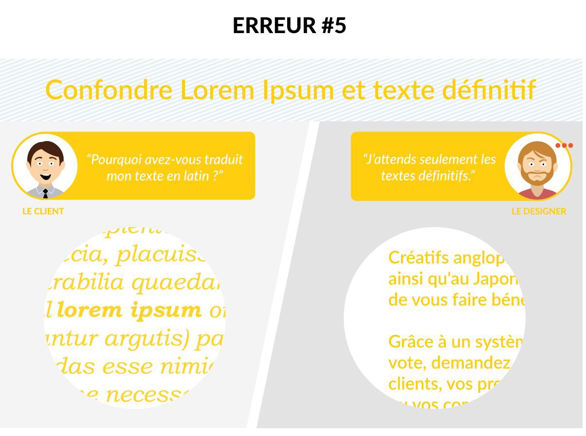 Infographie - client - créatif - creads