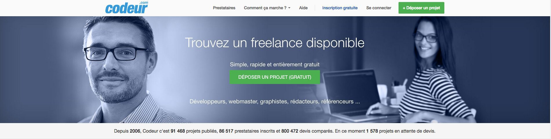 Avec les plateformes participatives, il est possible de trouver des freelances