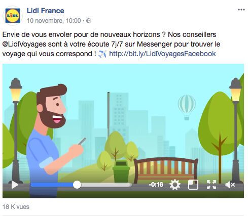 marques créatives sur Facebook