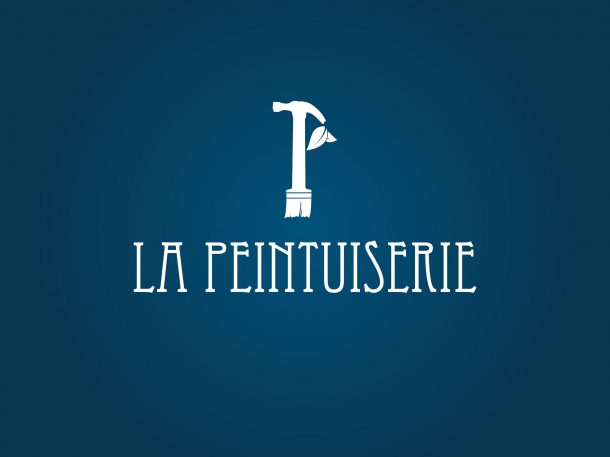 logo - la peintuiserie - Cesart - graphiste espagnol - Creads 