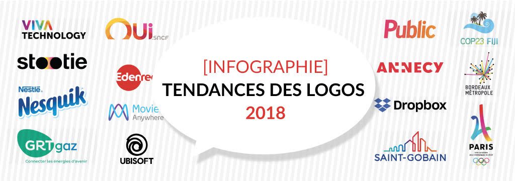 [Infographie] Quelles sont les tendances des logos pour 2018 ?