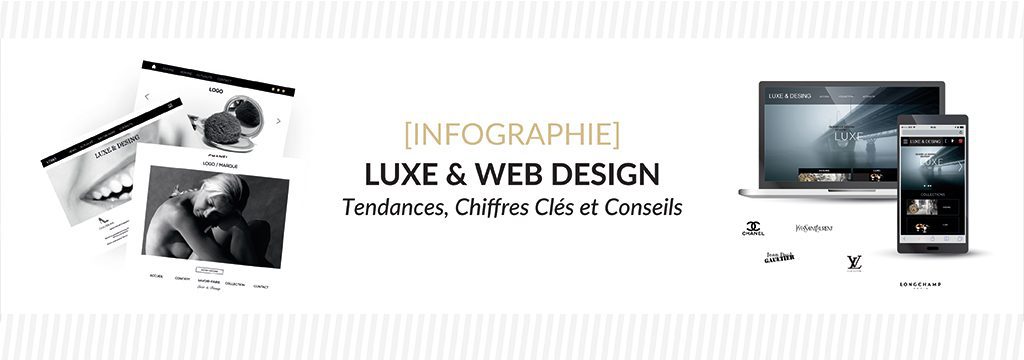 [INFOGRAPHIE] Luxe &amp; WebDesign : Tendances, chiffres clés et conseils