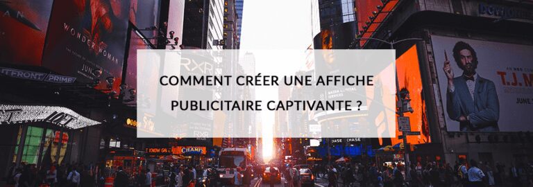 créer une affiche header