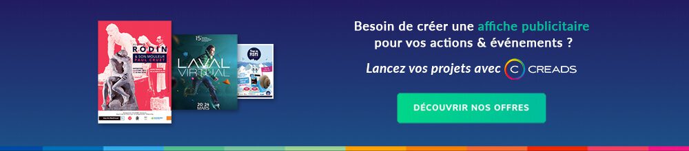 créer une campagne d'affichage agence CREADS