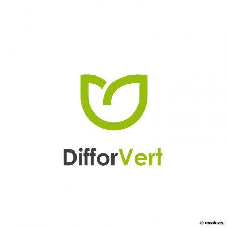 logo Difforvert : fleuriste BtoB