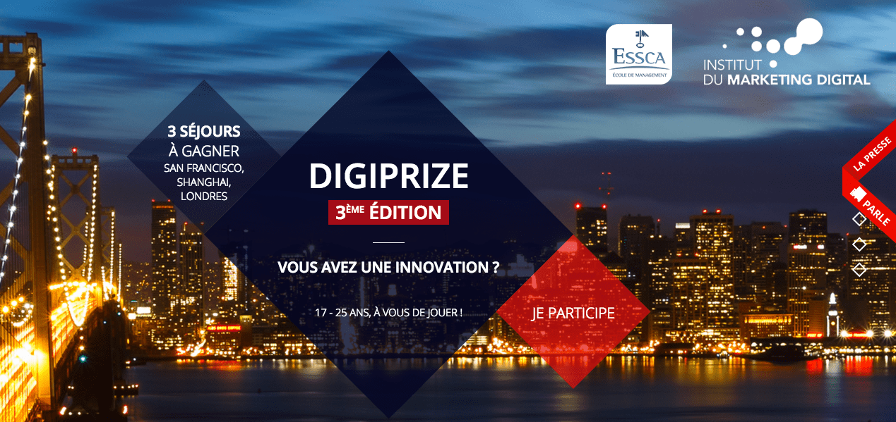 Creads soutient le concours d'innovations digitales Digiprize
