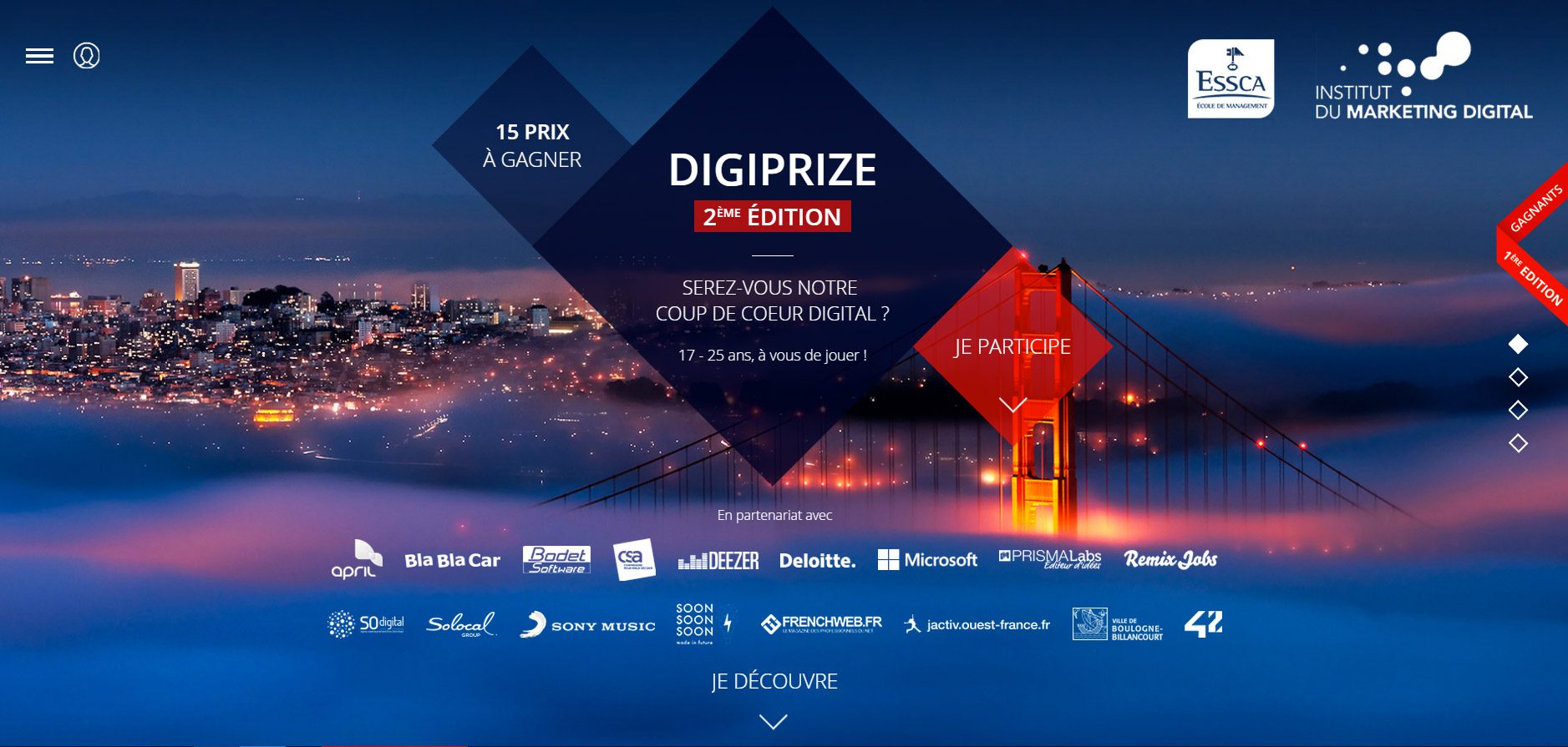 Home opération Digiprize