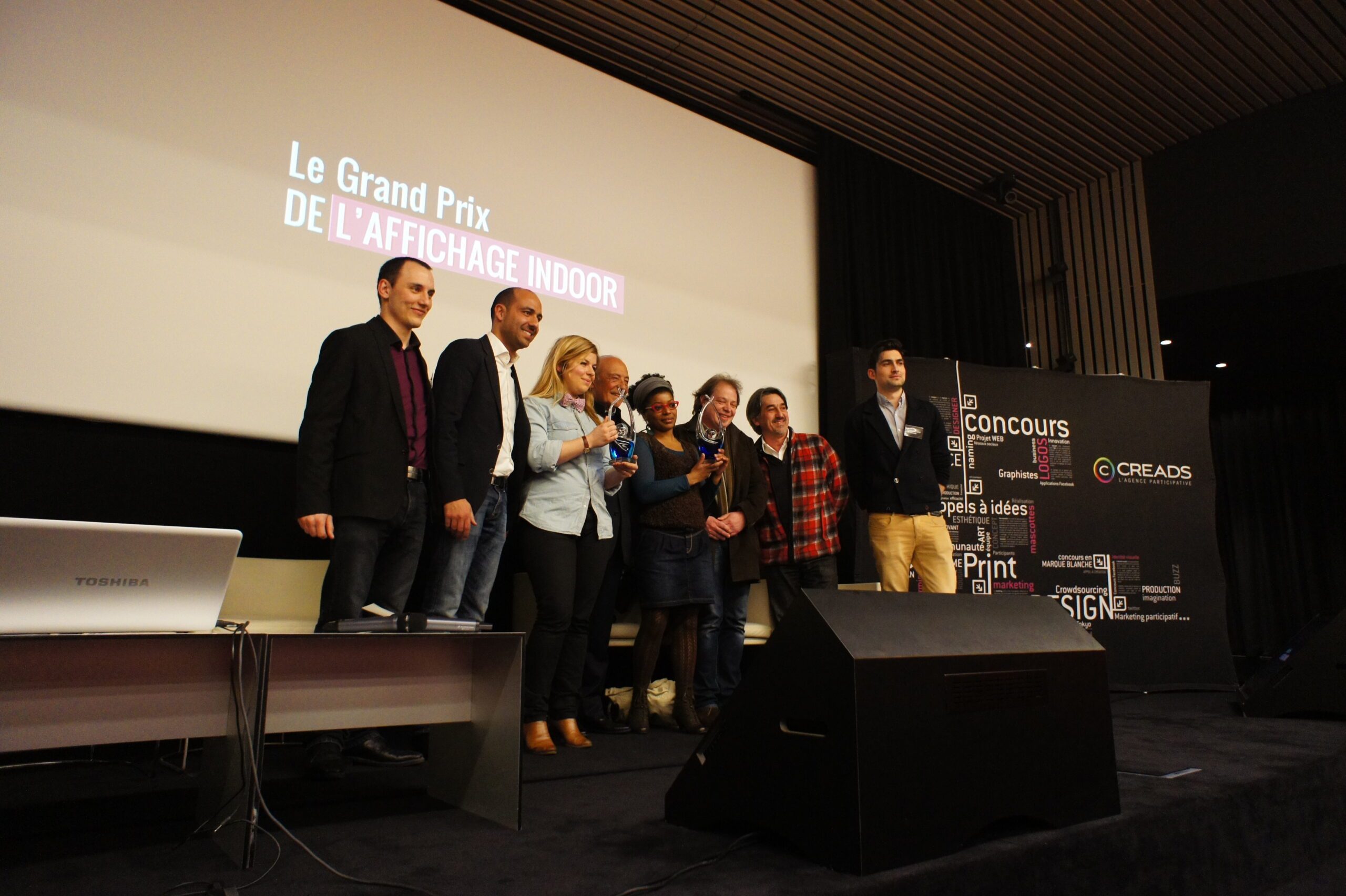 Grand Prix de l'Affichage Indoor - Remise des prix