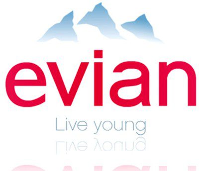 evian nouveau logo