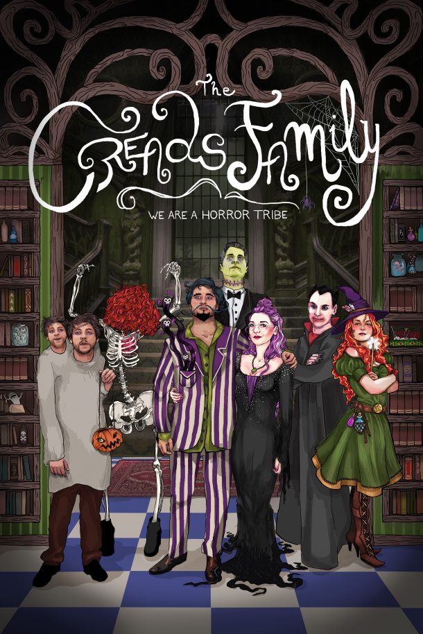 The Creads Family inspiration Tim Burton by Kreustplastika