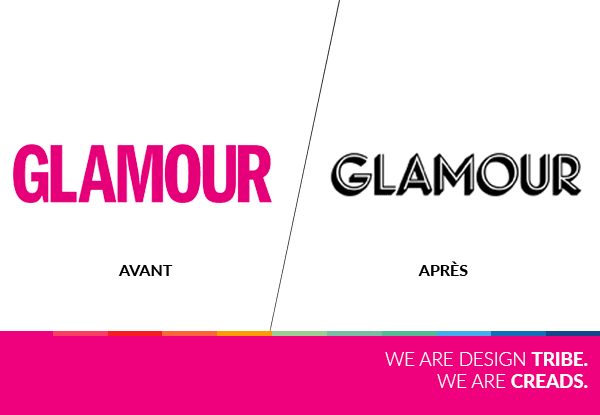 nouveau logo glamour