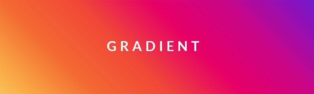 Décryptage de la tendance Gradient : le revival du dégradé !