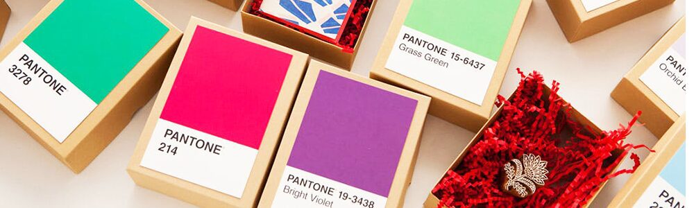 Top 10 des packagings inspirés du nuancier Pantone