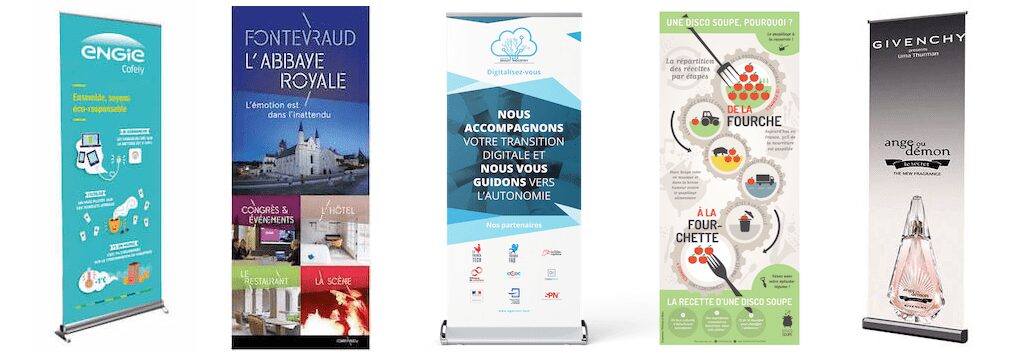 Header top 10 kakemono roll-up design agence creads