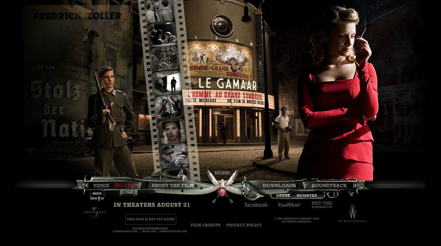 © Rolf A. Jensen pour Inglourious Basterds