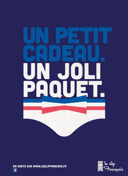 Annonceur Le Slip Français - ©Grand Prix de l'Affichage Indoor