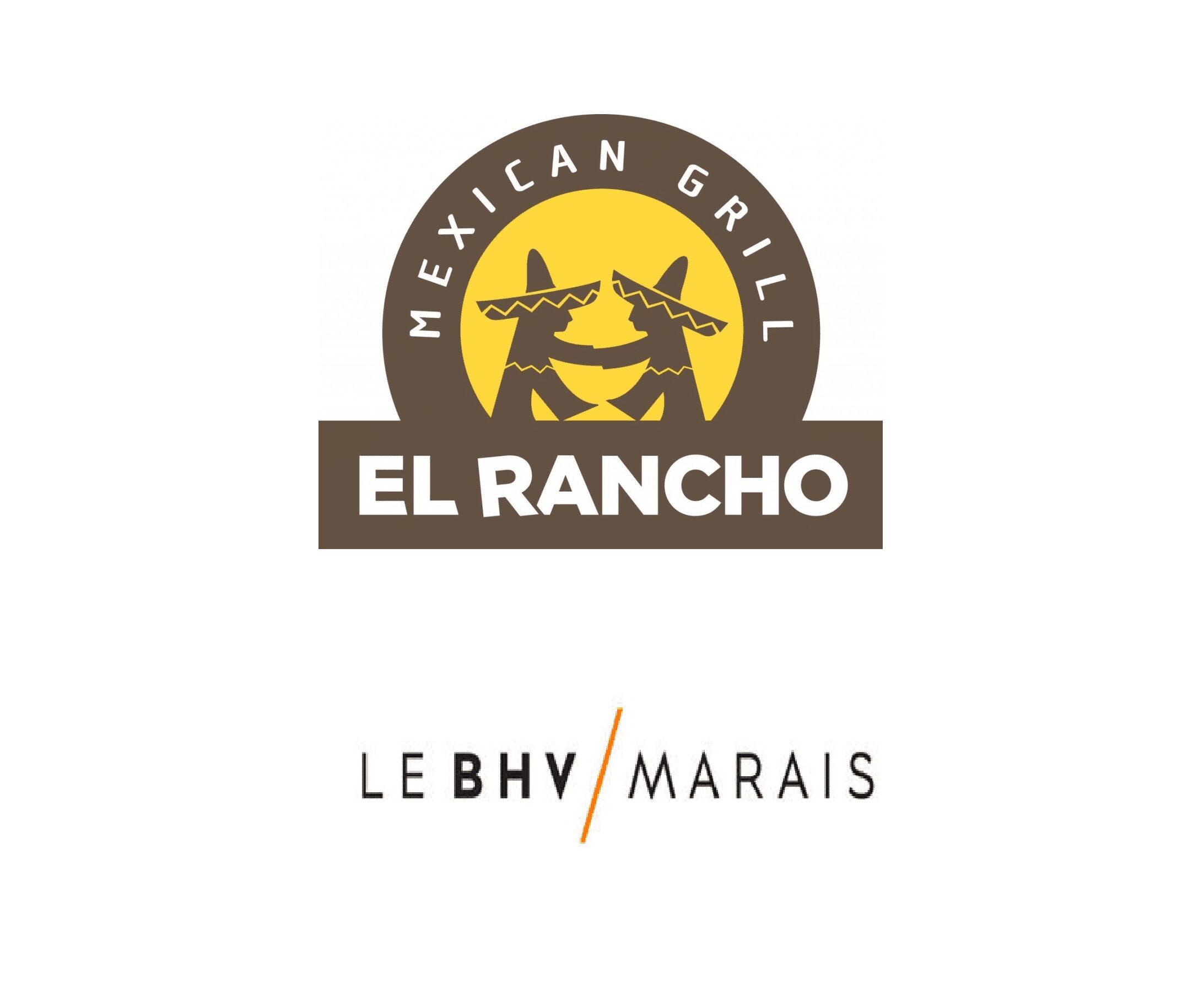 Les nouveaux logos d’El Rancho et BHV