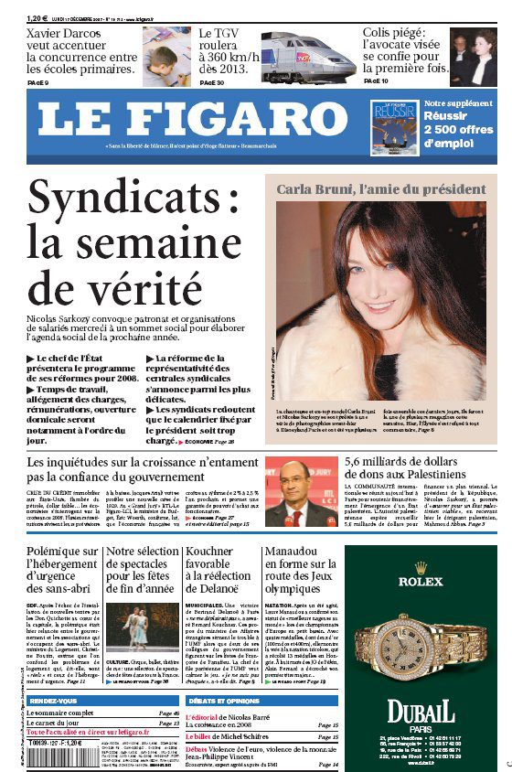 Nouveau design pour Le Figaro