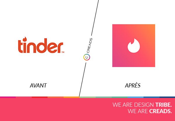 nouveau logo Tinder