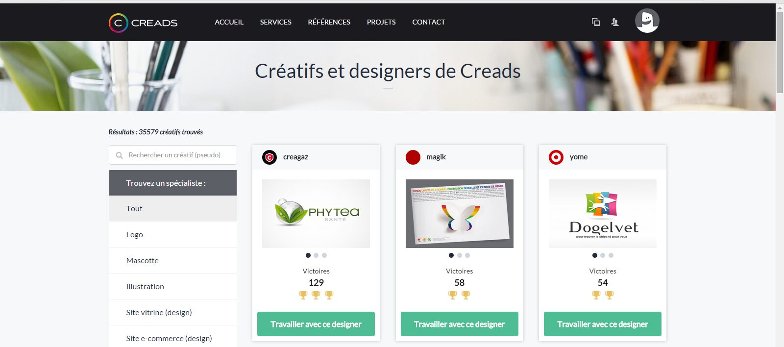 STOP, arrêtez tout, Creads lance ses portfolios !