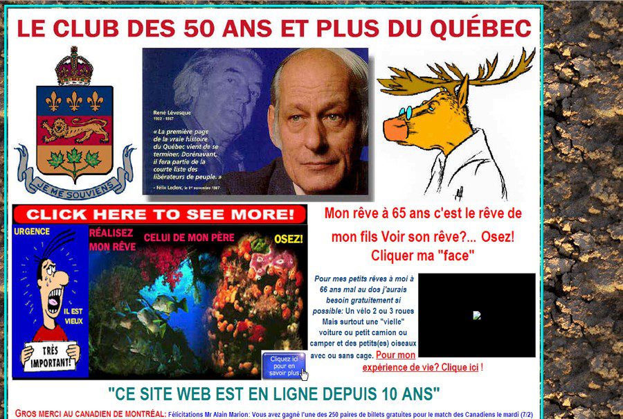 sites les plus moches - web- creads 