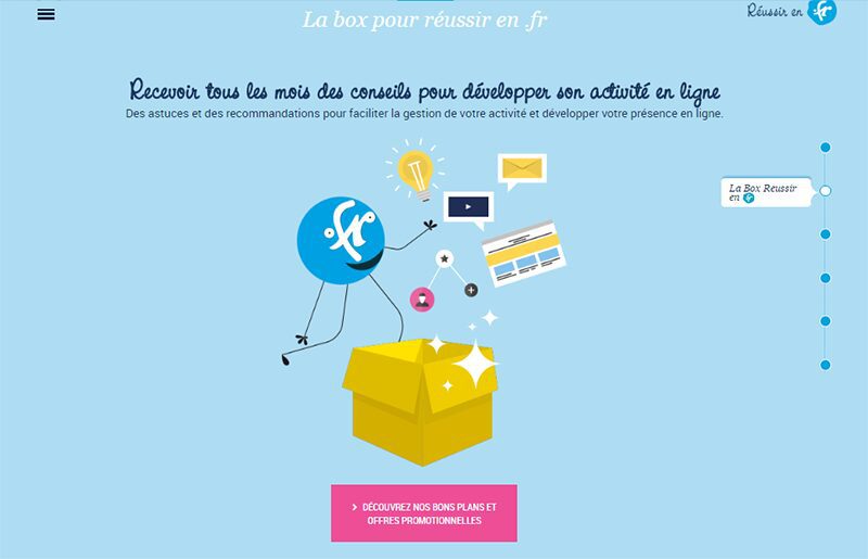  Coup de coeur Creads : La Box Réussir en .fr