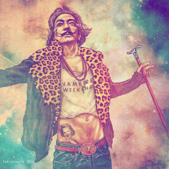 Salvador dali by Fab Ciraolo