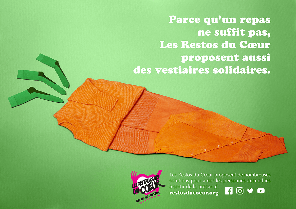 créer une affiche publicitaire agence creads